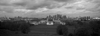 Greenwich Park, View from the Hill, Moody Skies