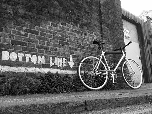 Bottom Line - Creekside, Deptford Graffiti