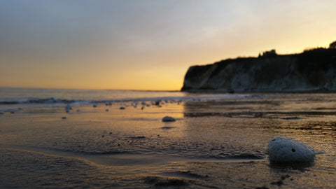 Dumpton Gap at Sunset, Broadstairs