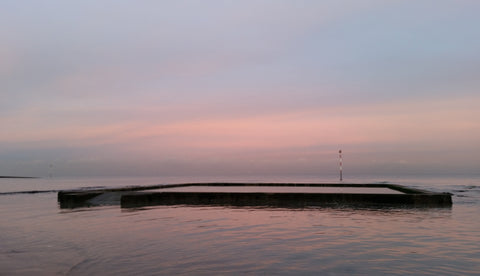 Tidal Pool at Sunset, Broadstairs