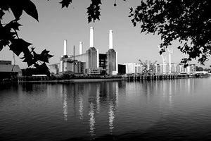 Battersea Original Chimneys B&W