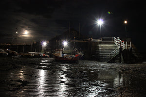 Viking Bay, Broadstairs by Moonlight (Colour)