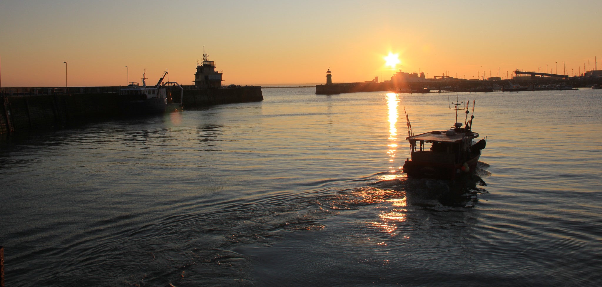 Ramsgate Harbour at Sunset